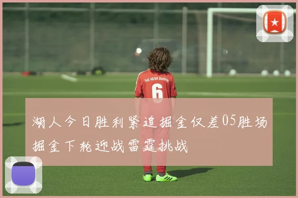 湖人今日胜利紧追掘金仅差05胜场掘金下轮迎战雷霆挑战